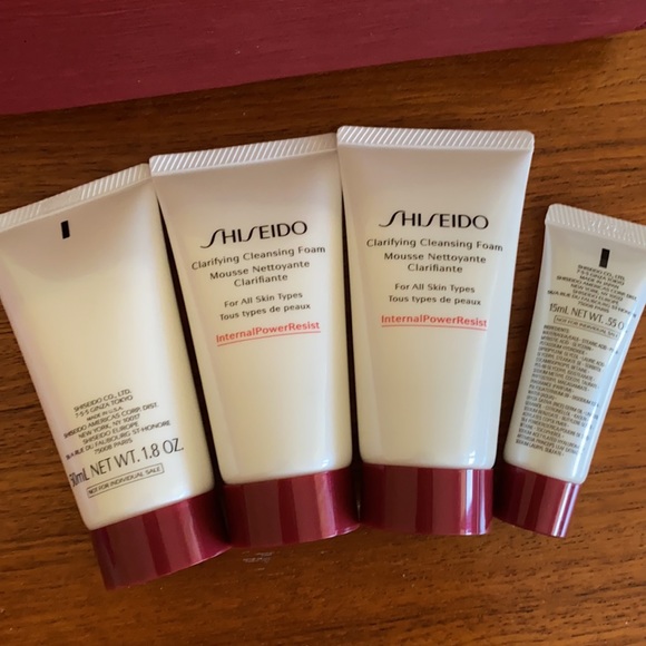 Shiseido Clarifying Cleansing Foam 50ml x3 & Pouch - Picture 8 of 8